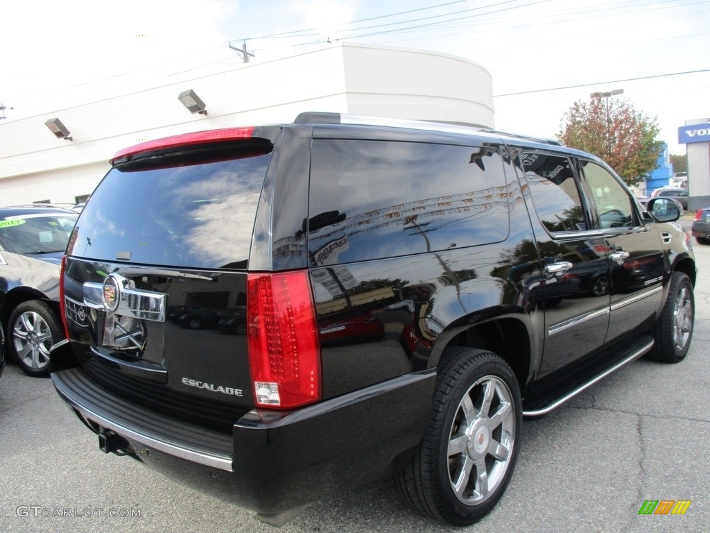 2013 Escalade ESV Luxury AWD - Black Raven / Ebony photo #6