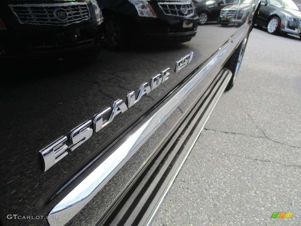 2013 Escalade ESV Luxury AWD - Black Raven / Ebony photo #28