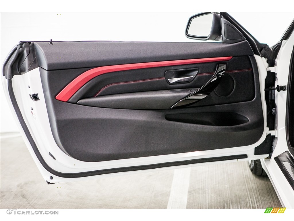 2014 BMW 4 Series 428i Coupe Black Door Panel Photo #116618414