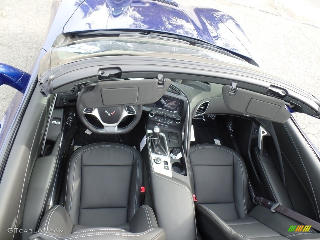 Jet Black Interior 2017 Chevrolet Corvette Stingray Coupe Photo #116618435