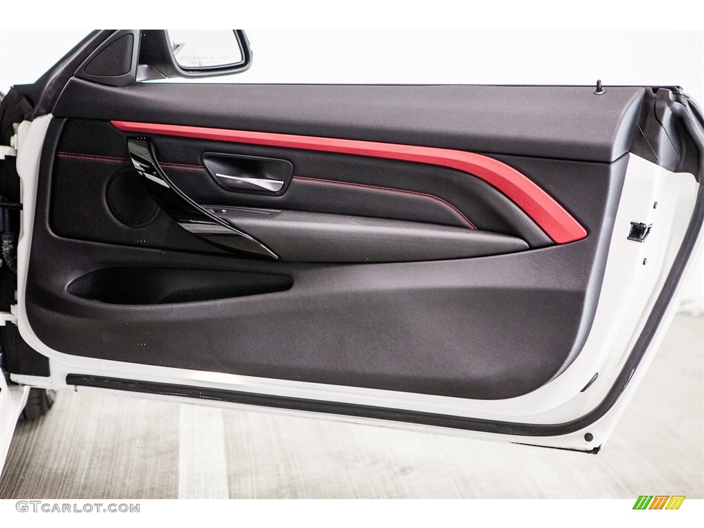2014 BMW 4 Series 428i Coupe Black Door Panel Photo #116618492