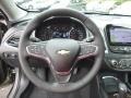 Jet Black 2017 Chevrolet Malibu Premier Steering Wheel