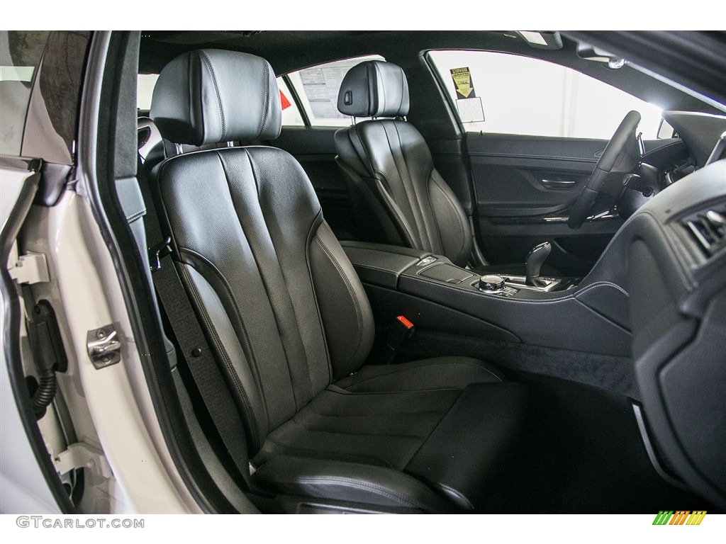 2017 6 Series 650i Gran Coupe - Alpine White / Black photo #2