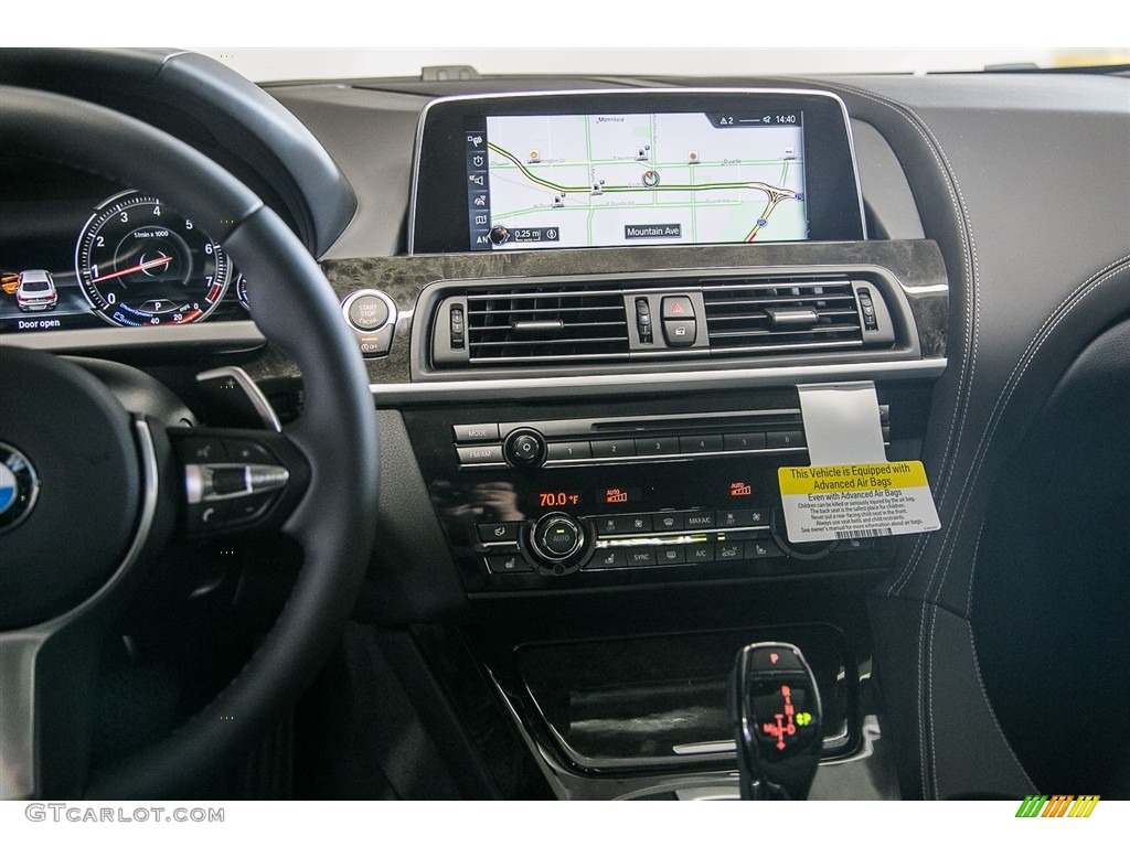 2017 6 Series 650i Gran Coupe - Alpine White / Black photo #5