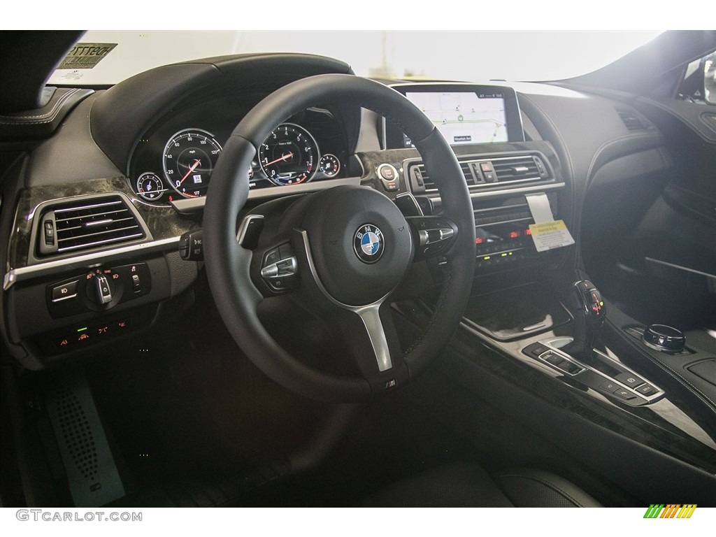 2017 6 Series 650i Gran Coupe - Alpine White / Black photo #6