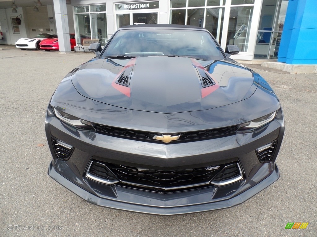 Nightfall Gray Metallic 2017 Chevrolet Camaro SS Convertible 50th Anniversary Exterior Photo #116619692