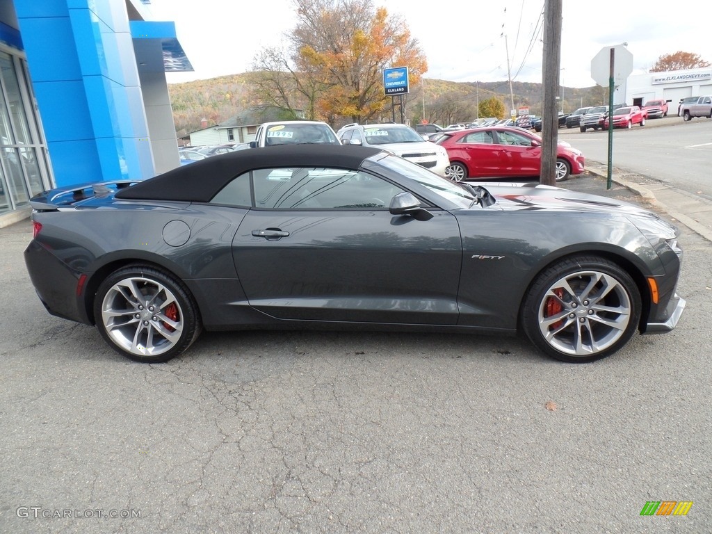 Nightfall Gray Metallic 2017 Chevrolet Camaro SS Convertible 50th Anniversary Exterior Photo #116619752