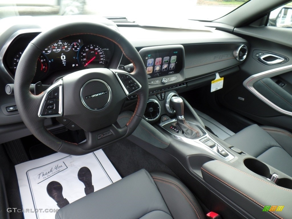 50th Anniversary Jet Black/Dark Gray Interior 2017 Chevrolet Camaro SS Convertible 50th Anniversary Photo #116620250