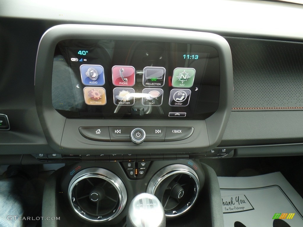 2017 Chevrolet Camaro SS Convertible 50th Anniversary Controls Photo #116620427