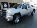 Sheer Silver Metallic - Silverado 2500HD LT Extended Cab 4x4 Photo No. 2