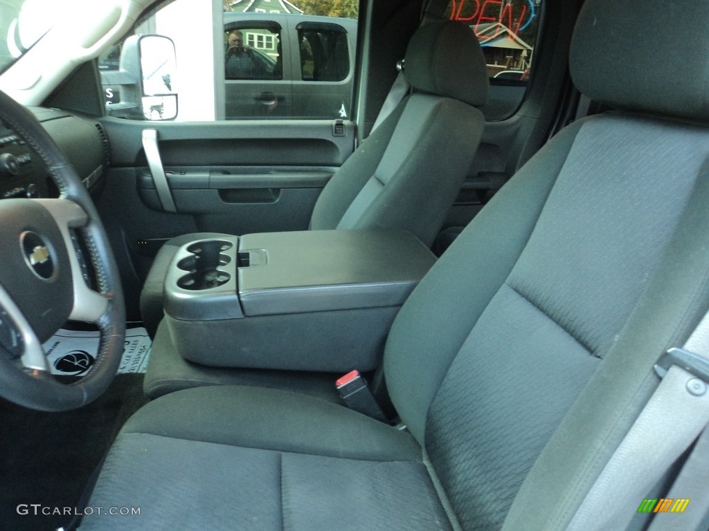 2011 Silverado 2500HD LT Extended Cab 4x4 - Sheer Silver Metallic / Ebony photo #8