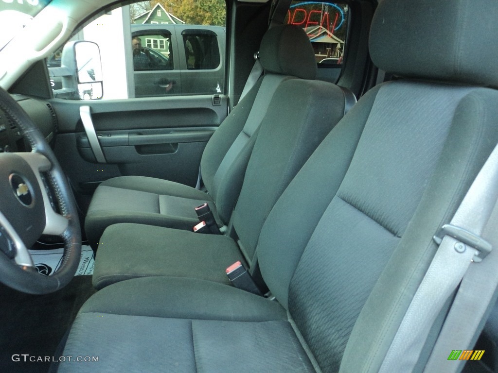 2011 Silverado 2500HD LT Extended Cab 4x4 - Sheer Silver Metallic / Ebony photo #9