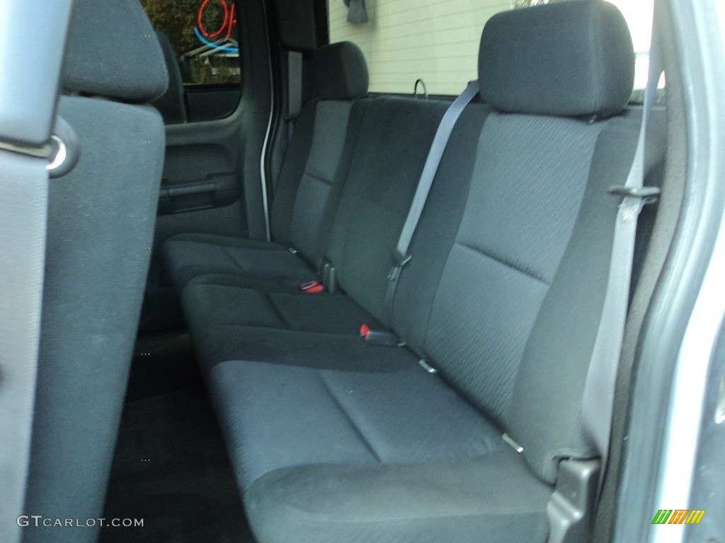 2011 Silverado 2500HD LT Extended Cab 4x4 - Sheer Silver Metallic / Ebony photo #10