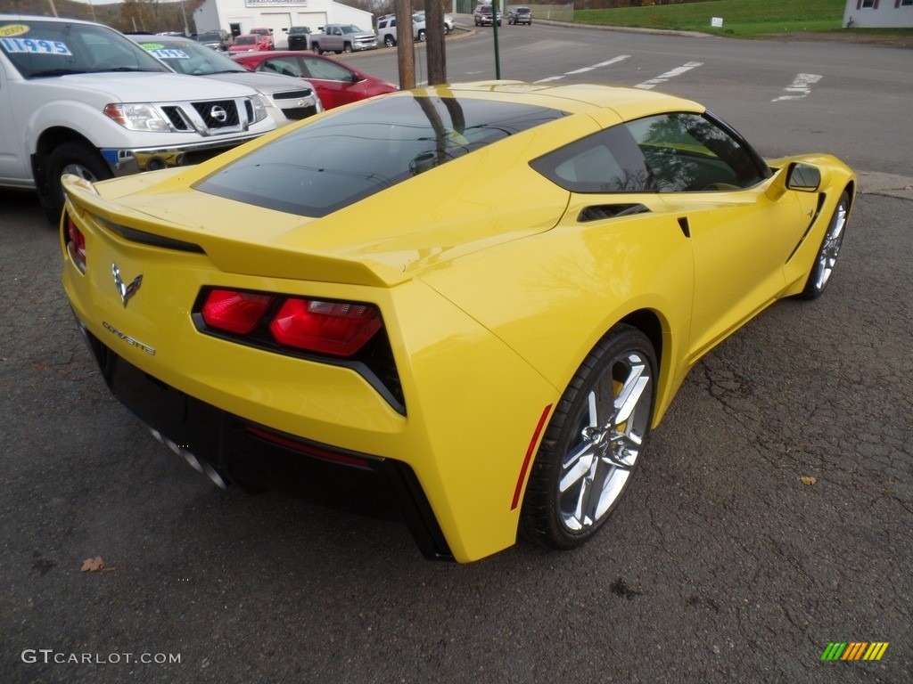Corvette Racing Yellow Tintcoat 2017 Chevrolet Corvette Stingray Coupe Exterior Photo #116621474