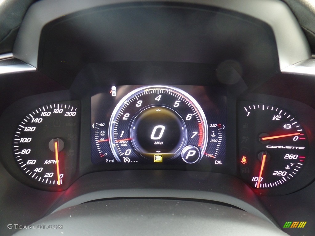 2017 Chevrolet Corvette Stingray Coupe Gauges Photo #116621891