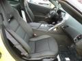 Jet Black Front Seat Photo for 2017 Chevrolet Corvette #116622506