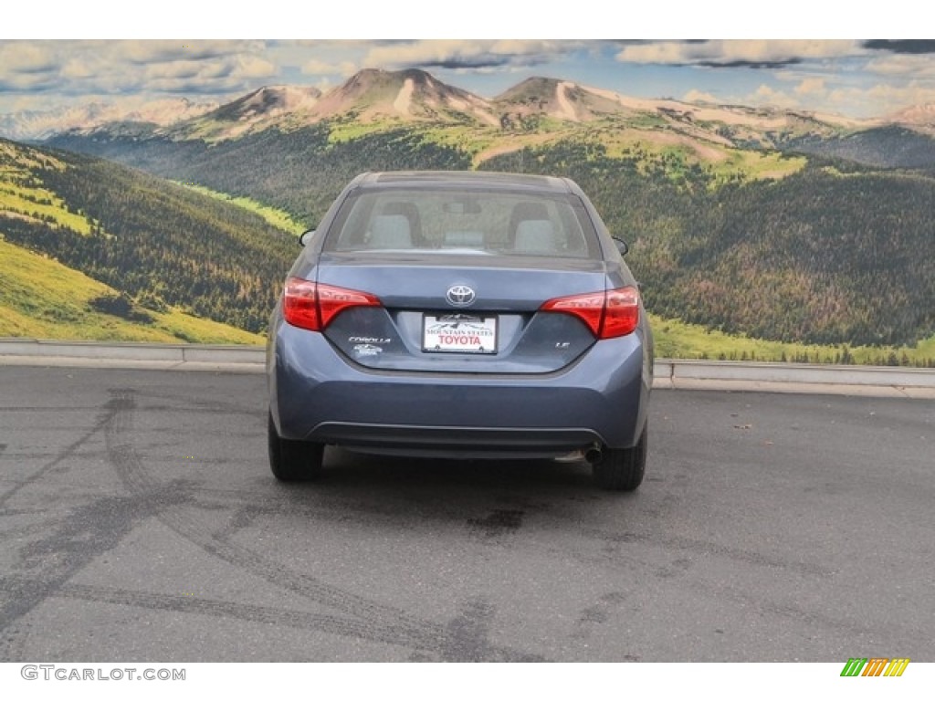 2017 Corolla LE - Slate Metallic / Ash Gray photo #4