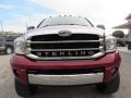 2008 Inferno Red Crystal Pearl Dodge Ram 2500 Laramie Mega Cab 4x4  photo #3