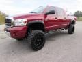 2008 Inferno Red Crystal Pearl Dodge Ram 2500 Laramie Mega Cab 4x4  photo #6