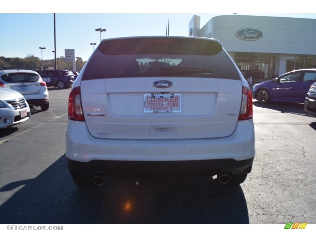 2013 Edge SEL - White Suede / Medium Light Stone photo #4