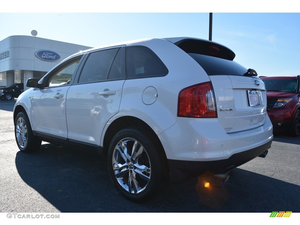 2013 Edge SEL - White Suede / Medium Light Stone photo #5