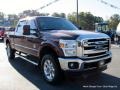 2016 Bronze Fire Metallic Ford F250 Super Duty Lariat Crew Cab 4x4  photo #7