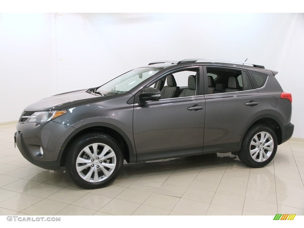 2013 RAV4 Limited AWD - Magnetic Gray Metallic / Ash photo #3