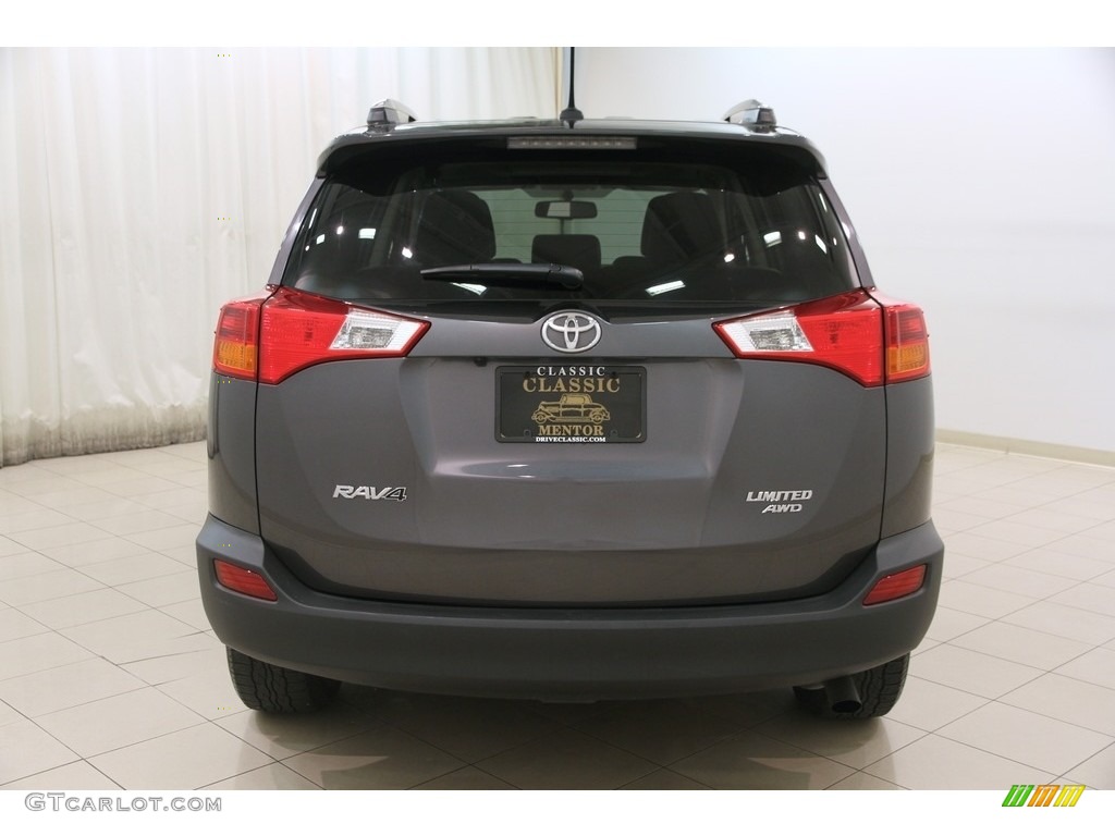 2013 RAV4 Limited AWD - Magnetic Gray Metallic / Ash photo #17