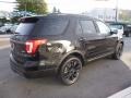 2017 Shadow Black Ford Explorer XLT 4WD  photo #5