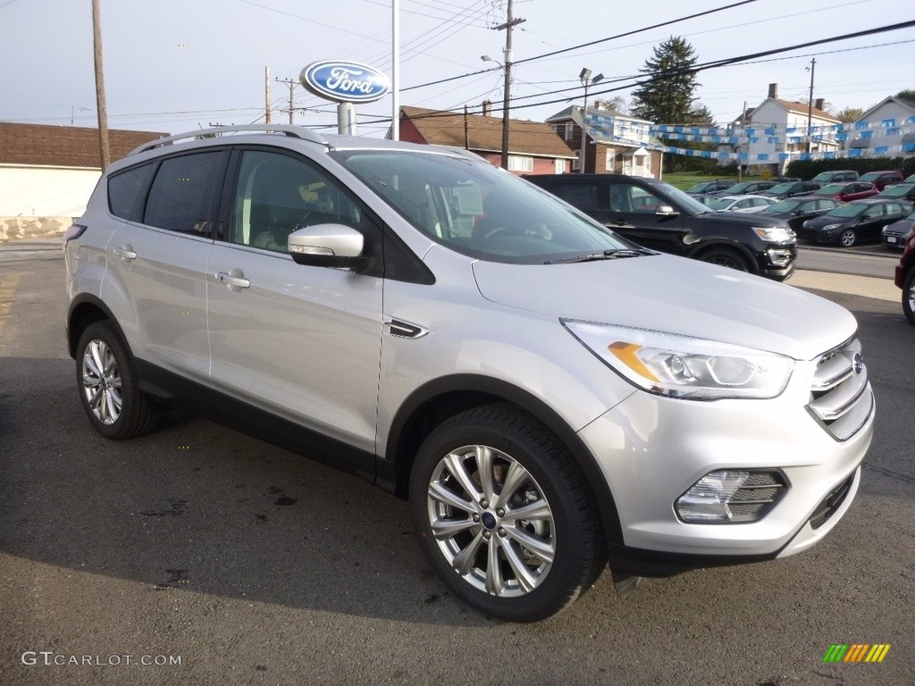 2017 Escape Titanium 4WD - Ingot Silver / Charcoal Black photo #3