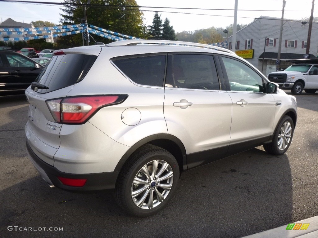 2017 Escape Titanium 4WD - Ingot Silver / Charcoal Black photo #5