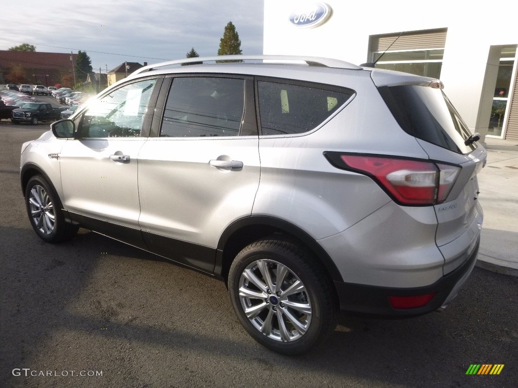 2017 Escape Titanium 4WD - Ingot Silver / Charcoal Black photo #7