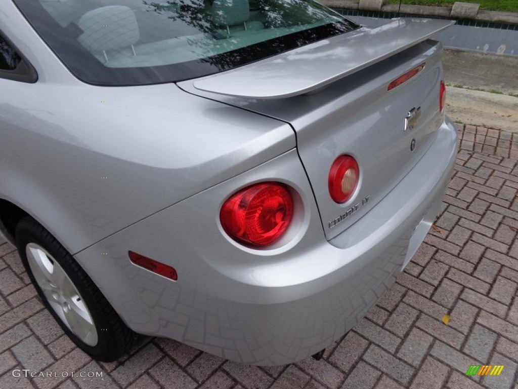 2007 Cobalt LT Coupe - Ultra Silver Metallic / Gray photo #29