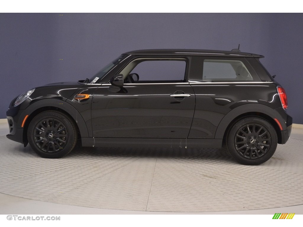 Midnight Black Metallic 2017 Mini Hardtop Cooper 2 Door Exterior Photo #116631128