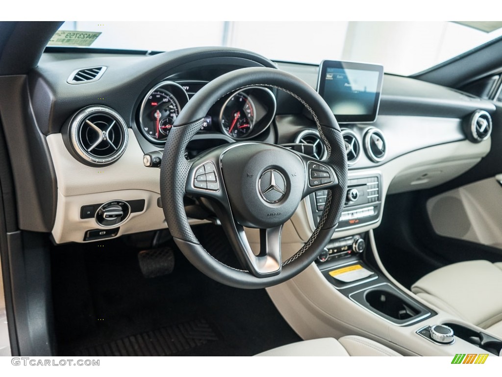 2017 Mercedes-Benz CLA 250 Coupe Crystal Grey Dashboard Photo #116631923