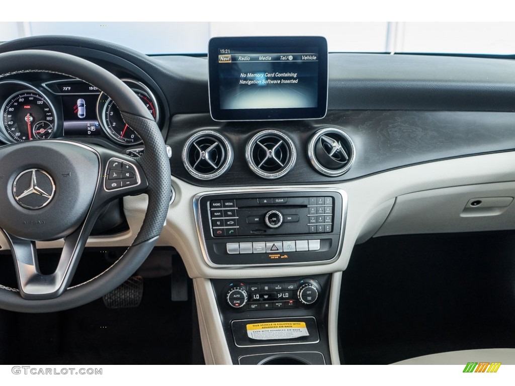 2017 Mercedes-Benz CLA 250 Coupe Crystal Grey Dashboard Photo #116631959