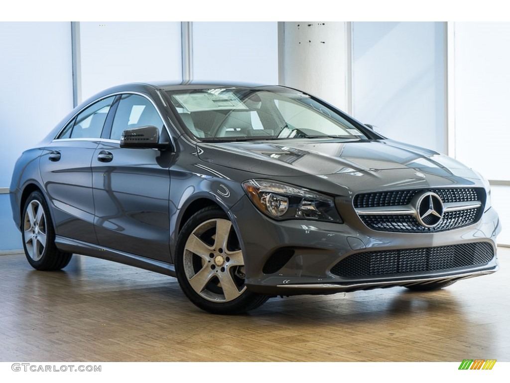 Mountain Grey Metallic 2017 Mercedes-Benz CLA 250 Coupe Exterior Photo #116632004