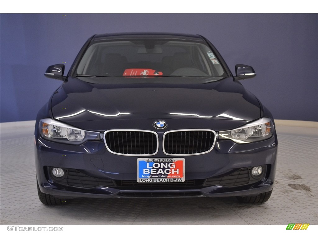 2014 3 Series 320i Sedan - Imperial Blue Metallic / Black photo #2