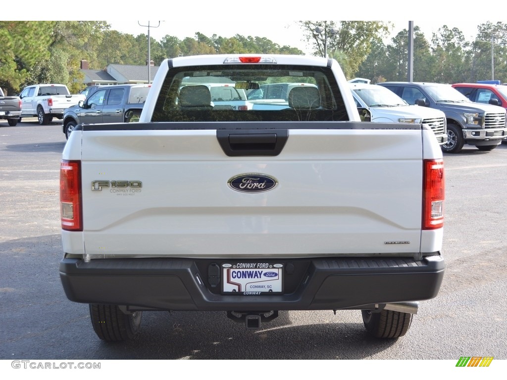2016 F150 XL Regular Cab - Oxford White / Medium Earth Gray photo #4