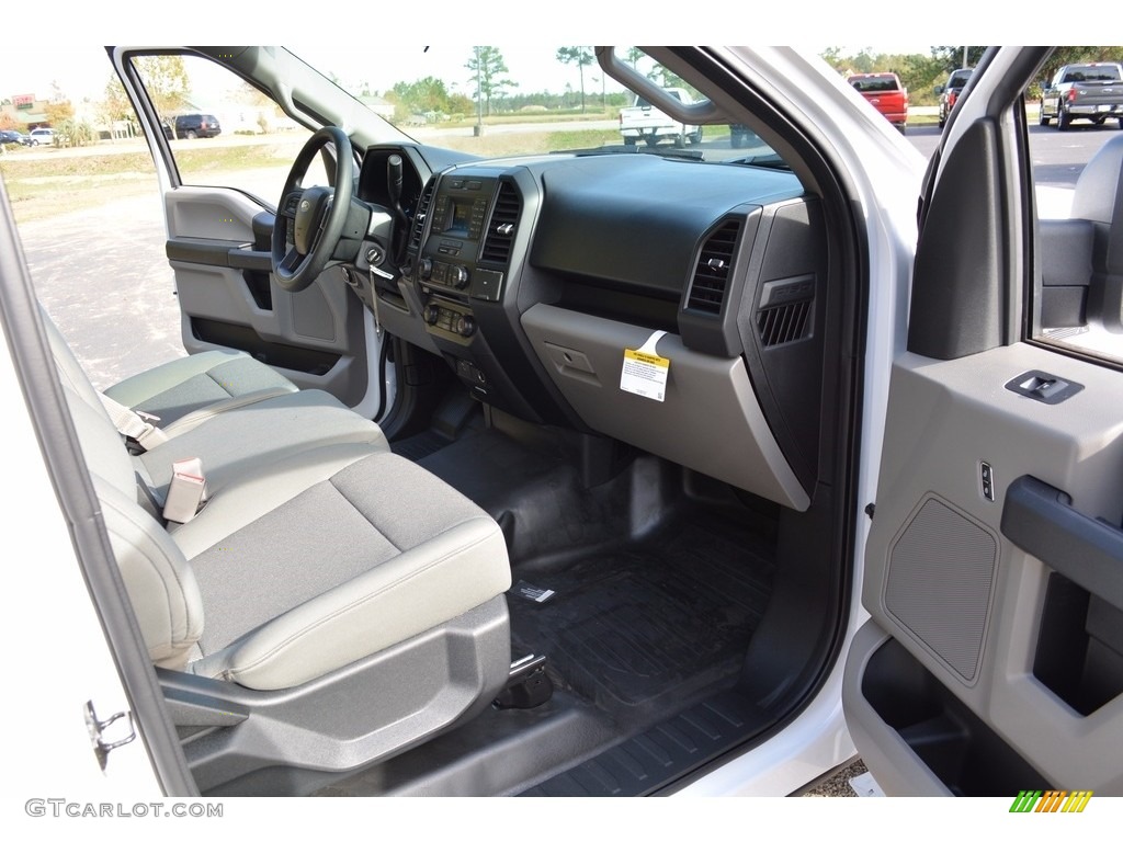 2016 F150 XL Regular Cab - Oxford White / Medium Earth Gray photo #15