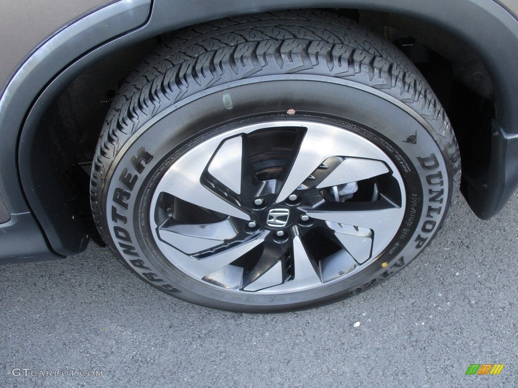 2015 CR-V Touring - Urban Titanium Metallic / Beige photo #3