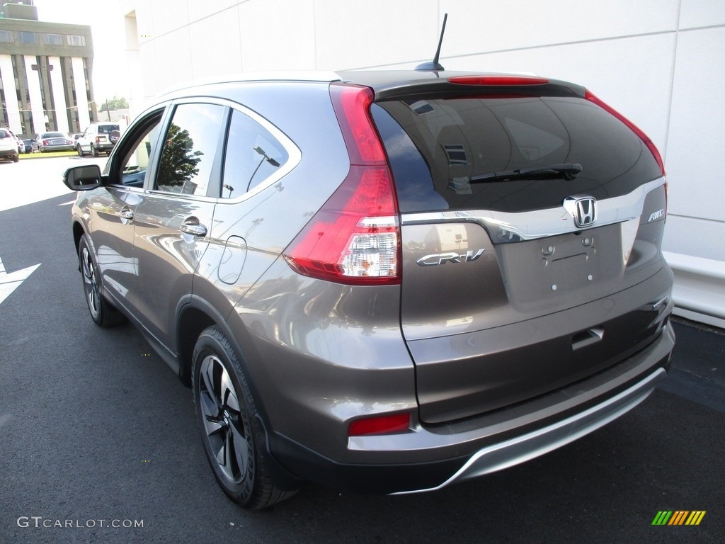 2015 CR-V Touring - Urban Titanium Metallic / Beige photo #4