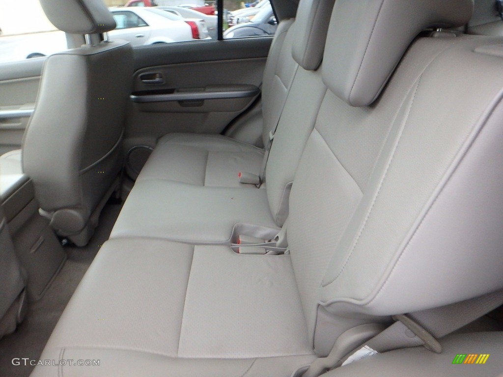 2008 Grand Vitara Luxury 4x4 - White Water Pearl / Beige photo #9