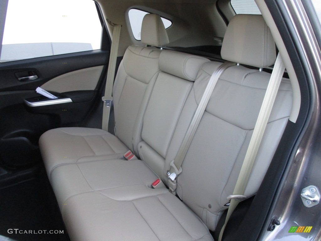 2015 CR-V Touring - Urban Titanium Metallic / Beige photo #14