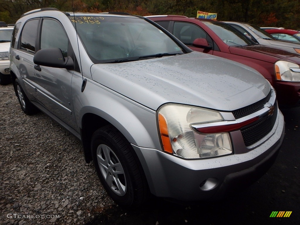 2006 Equinox LS AWD - Galaxy Silver Metallic / Light Gray photo #5