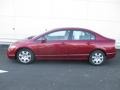 Tango Red Pearl - Civic LX Sedan Photo No. 2