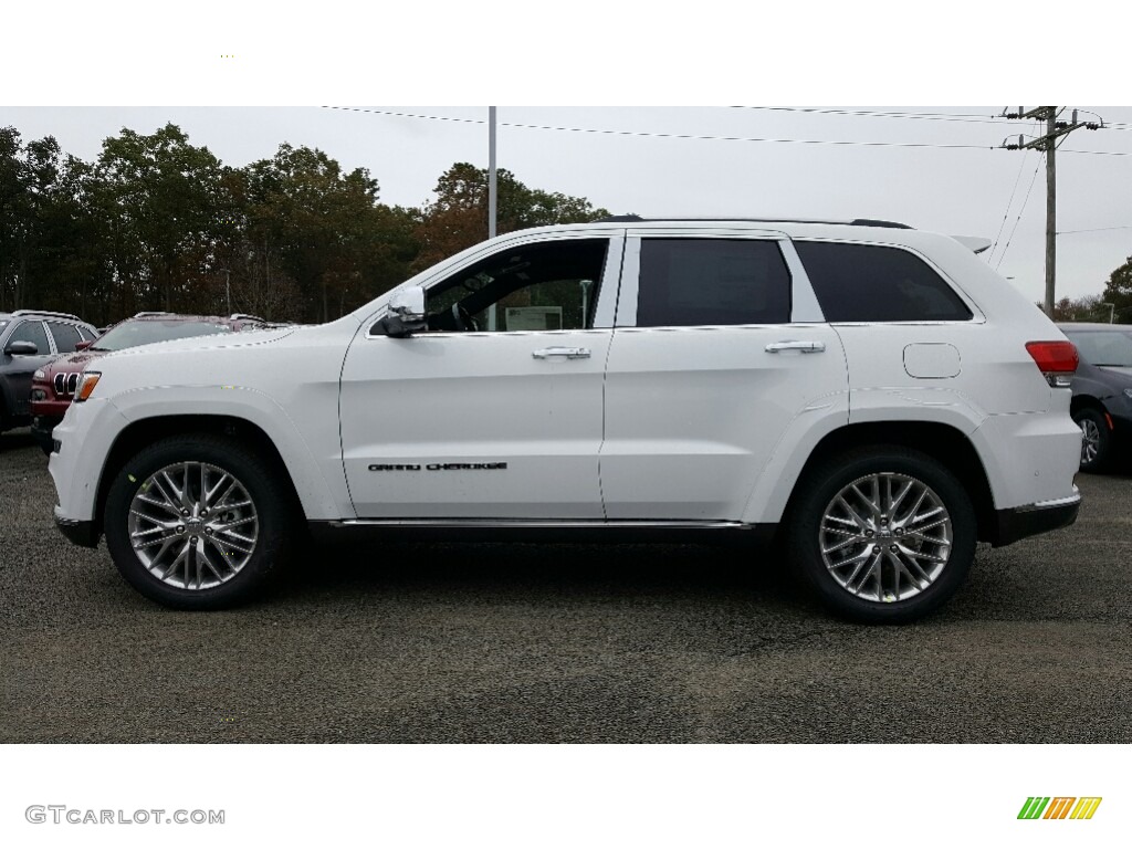 Bright White 2017 Jeep Grand Cherokee Summit 4x4 Exterior Photo #116640617