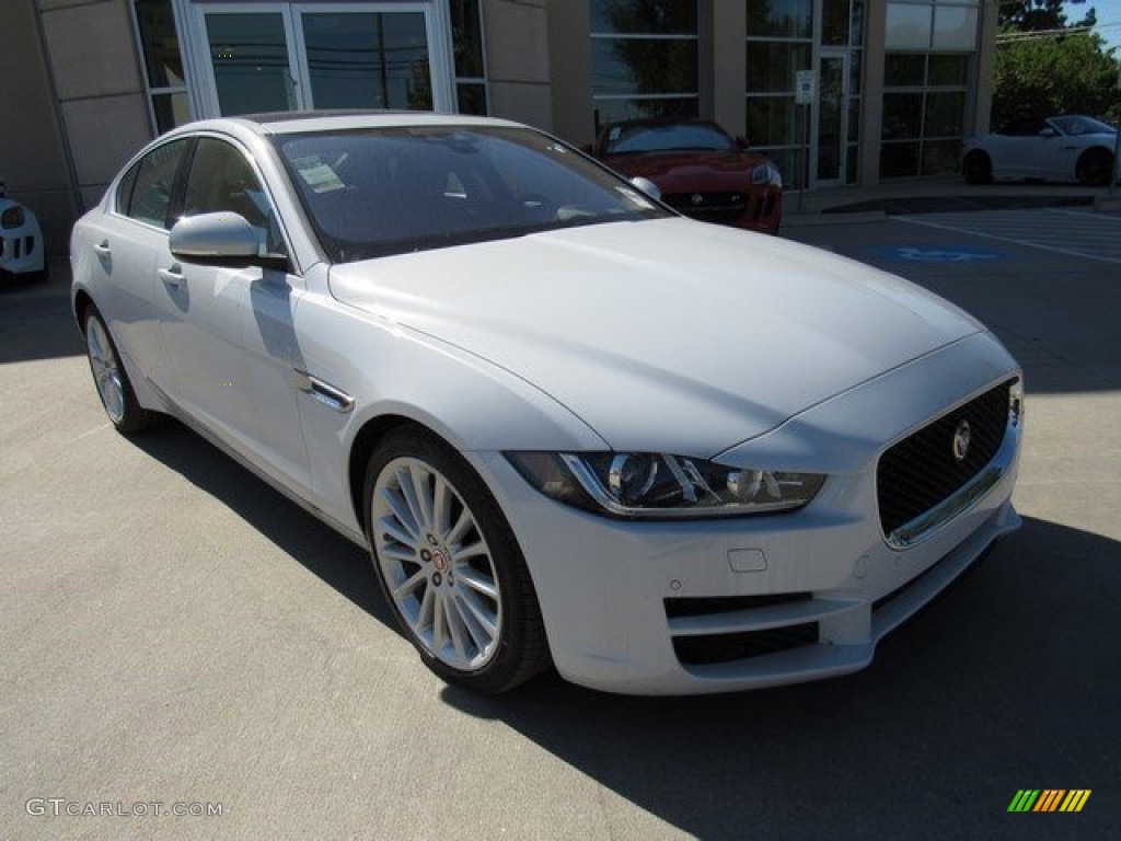 Glacier White 2017 Jaguar XE 35t First Edition Exterior Photo #116641922