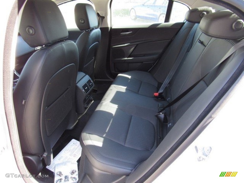 2017 Jaguar XE 35t First Edition Rear Seat Photo #116641985