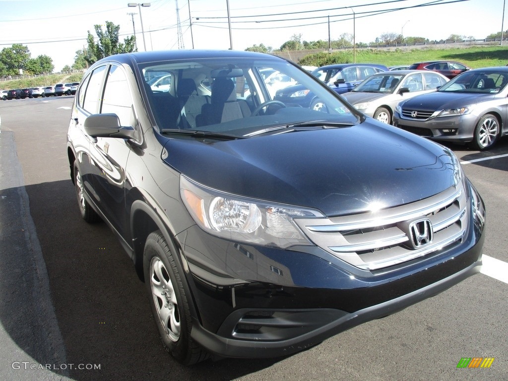 2014 CR-V LX AWD - Crystal Black Pearl / Black photo #7